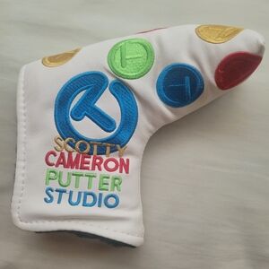 Scotty Cameron White Bubbles Blade Putter Head Cover